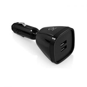  Capdase Dual USB Car Charger Joystick Black (1 A) for iPhone/iPod/Smartphone (CA00-DJ01)